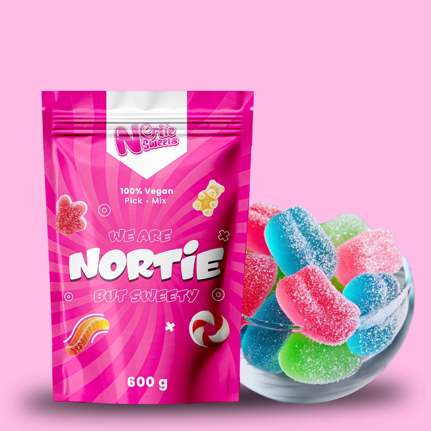 Nortie Sweets Gummy FIZZY TONGUES