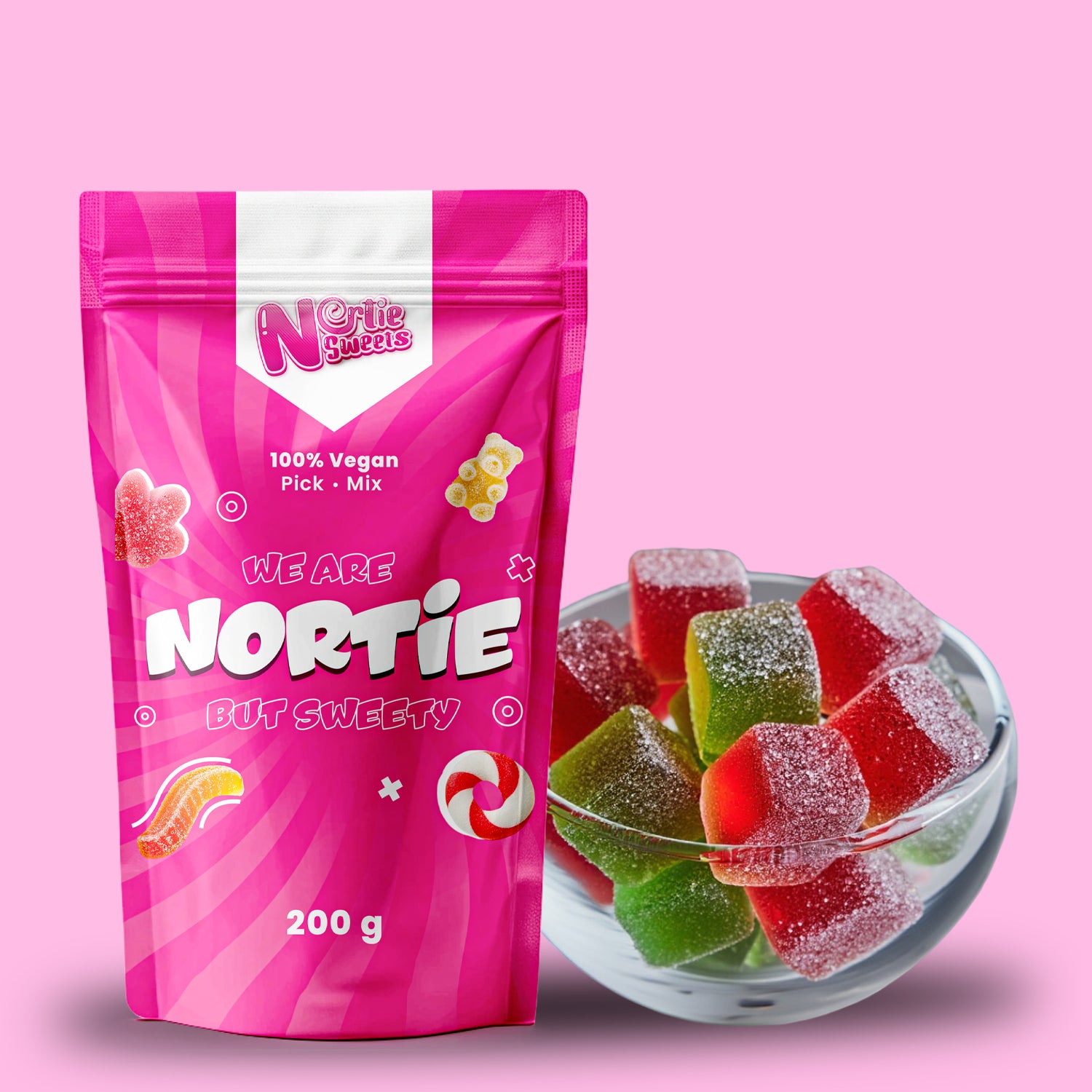 Nortie Sweets Gummy FRUIT JELLIES