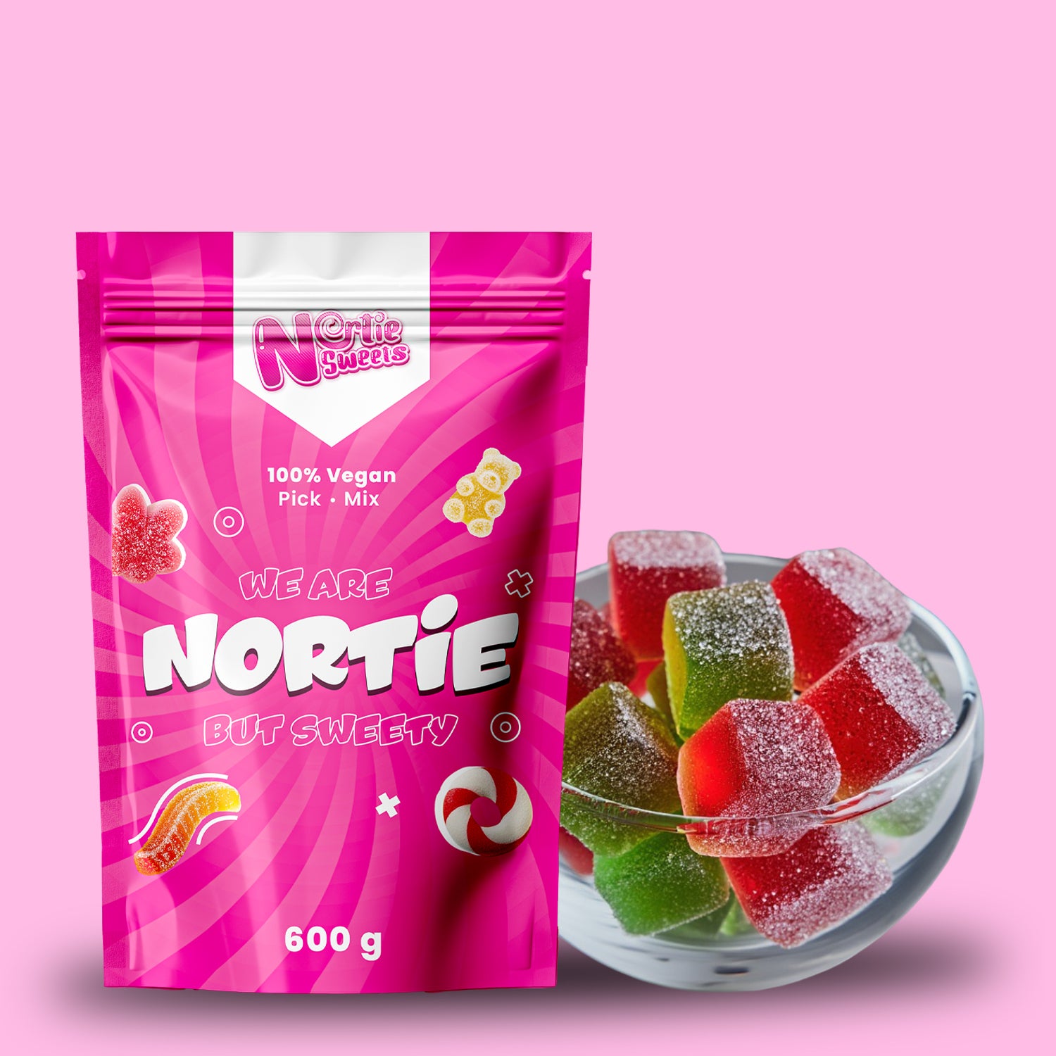 Nortie Sweets Gummy FRUIT JELLIES