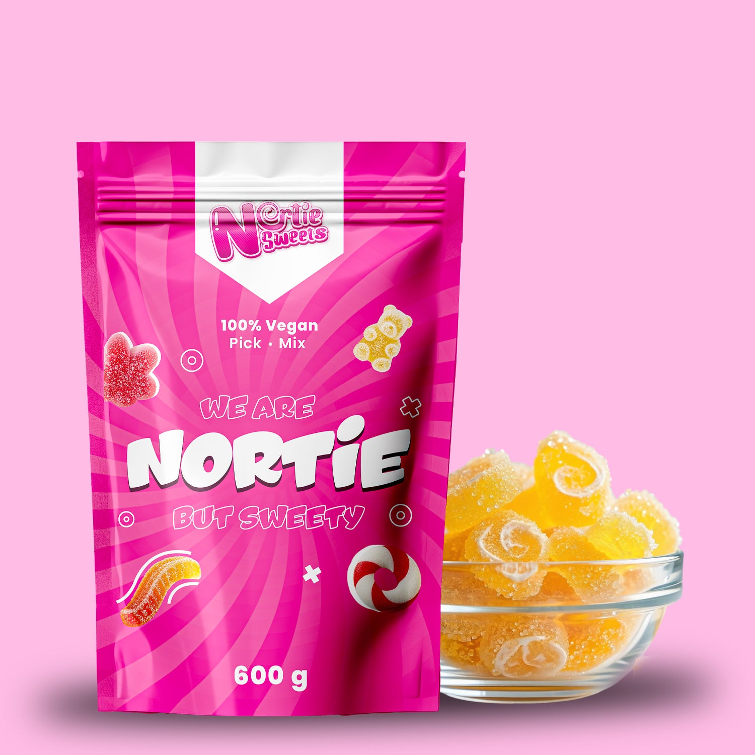 Nortie Sweets Gummy LEMON SHERBET