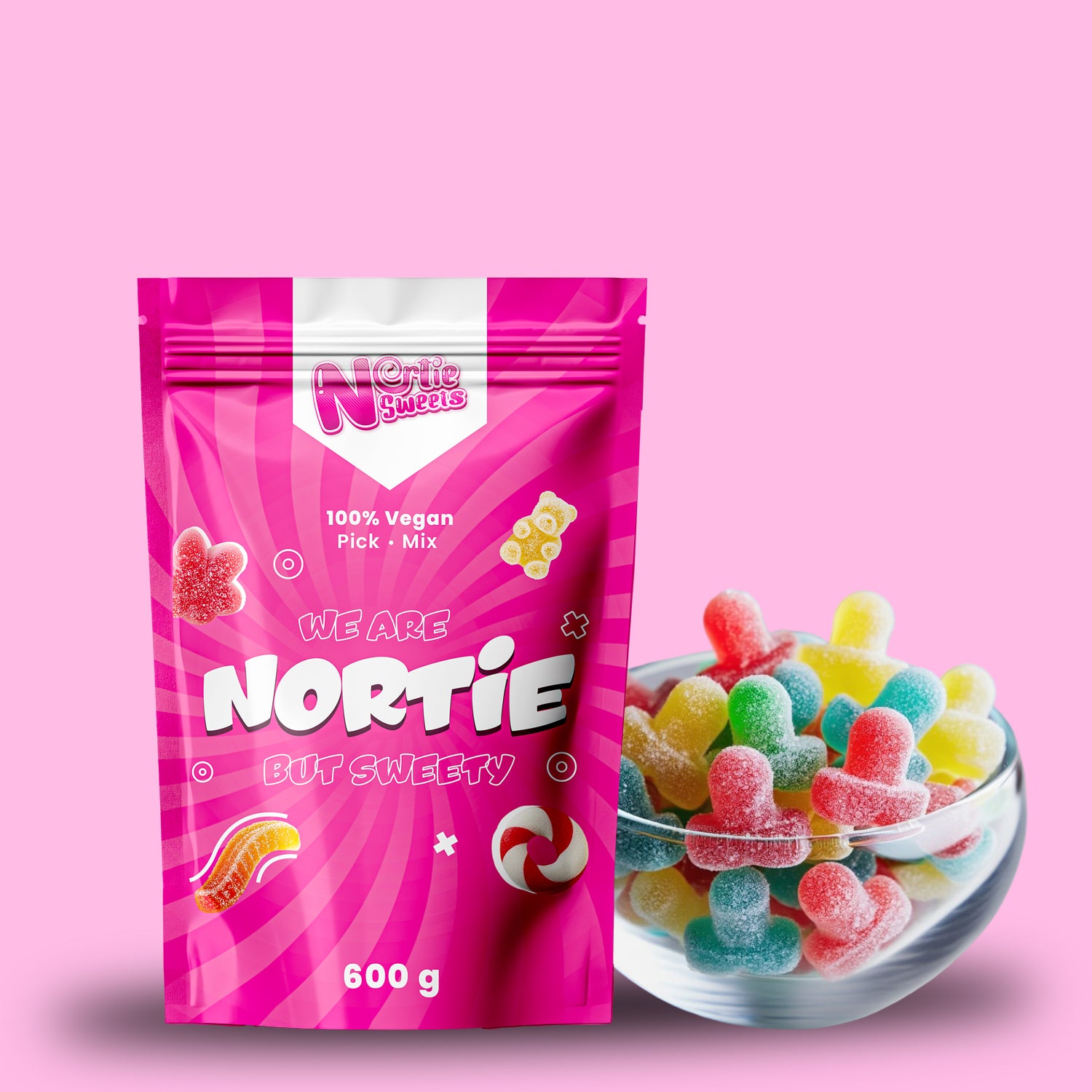 Nortie Sweets Gummy MINI SOUR DUMMIES