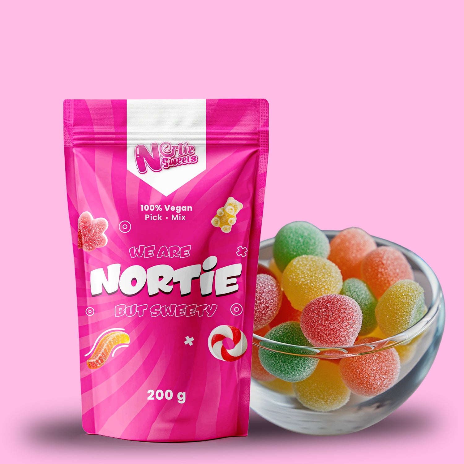 Nortie Sweets Gummy TUTTI FRUTTI FOAM