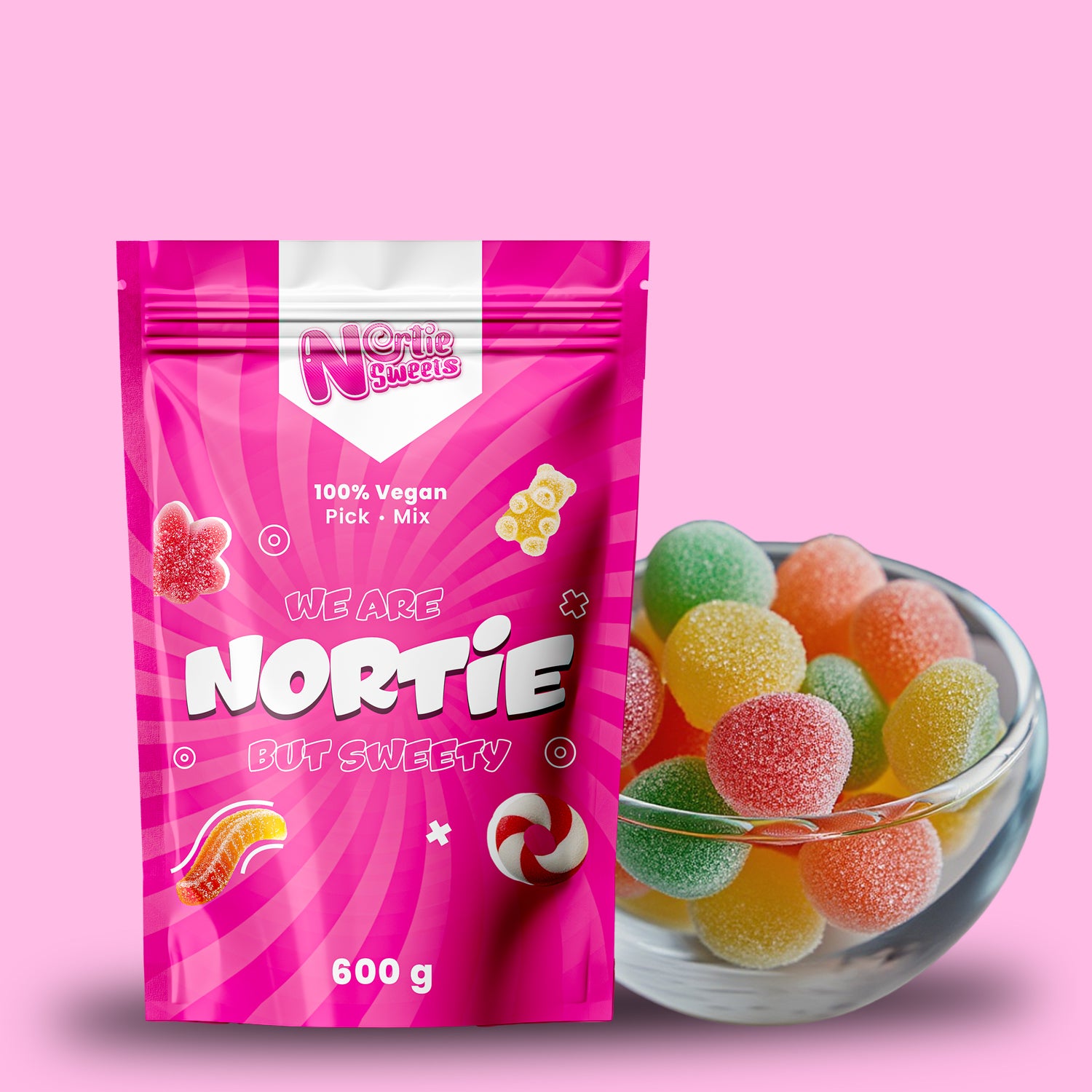 Nortie Sweets Gummy TUTTI FRUTTI FOAM
