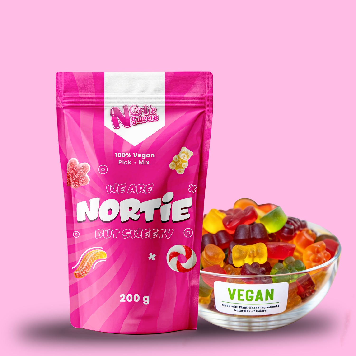 Nortie Sweets Gummy Value Vegan