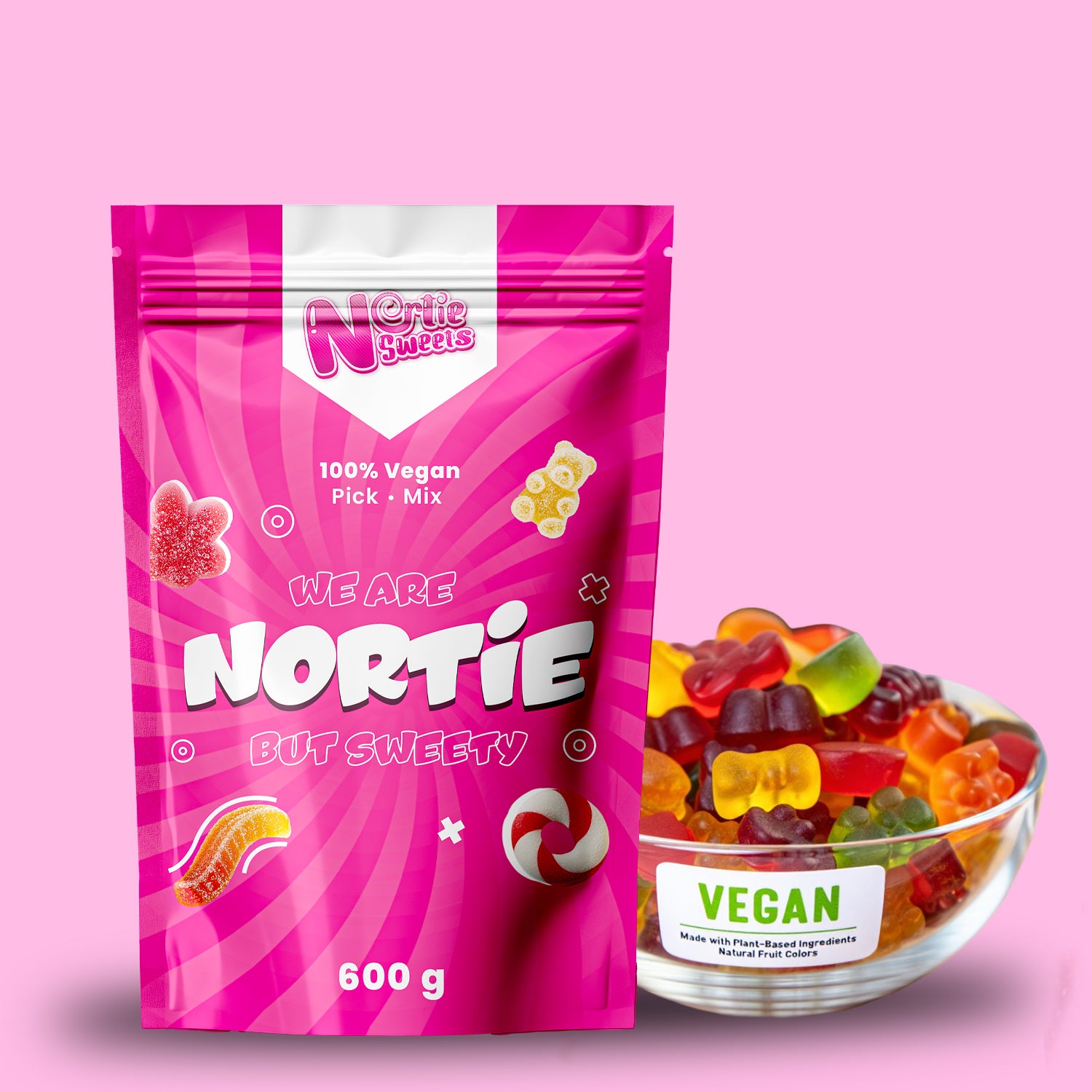 Nortie Sweets Gummy Value Vegan